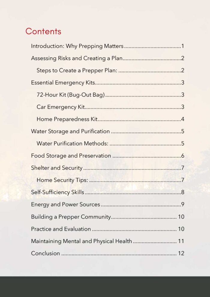 The Ultimate Prepping Guide - Image 2