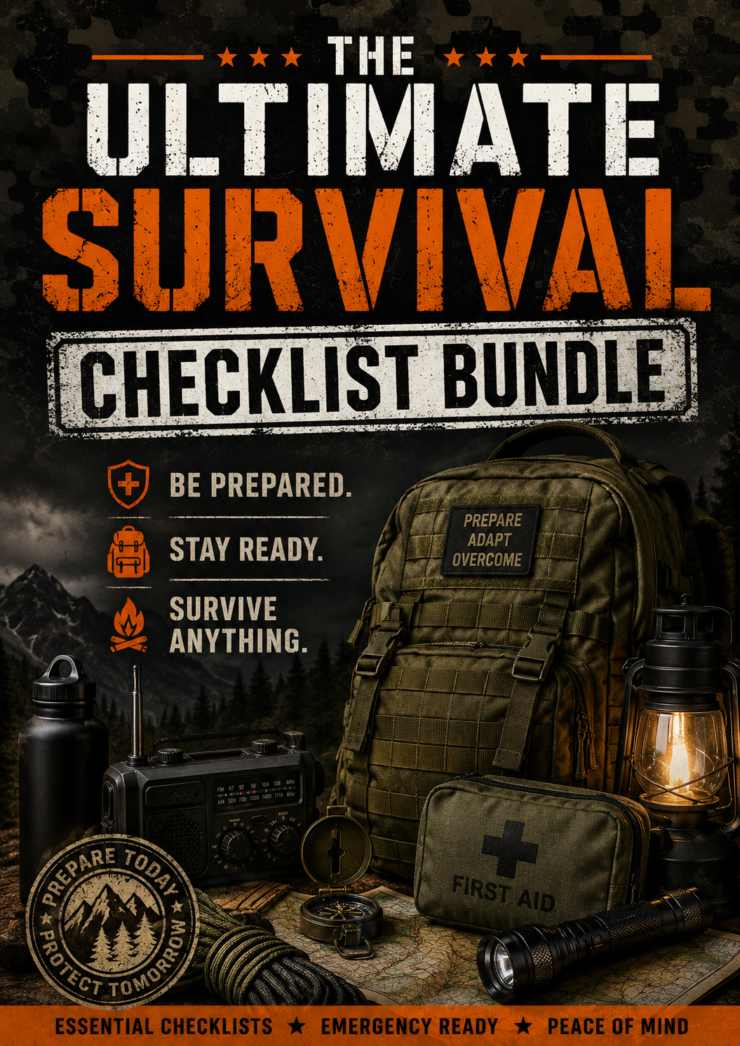 Survival Checklists Cover The Ultimate Survival Checklist Bundle - Image 1